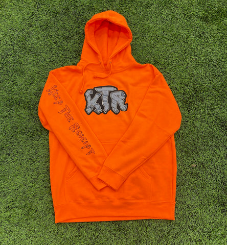 Orange "KTR" Premium Heavyweight Hoodie